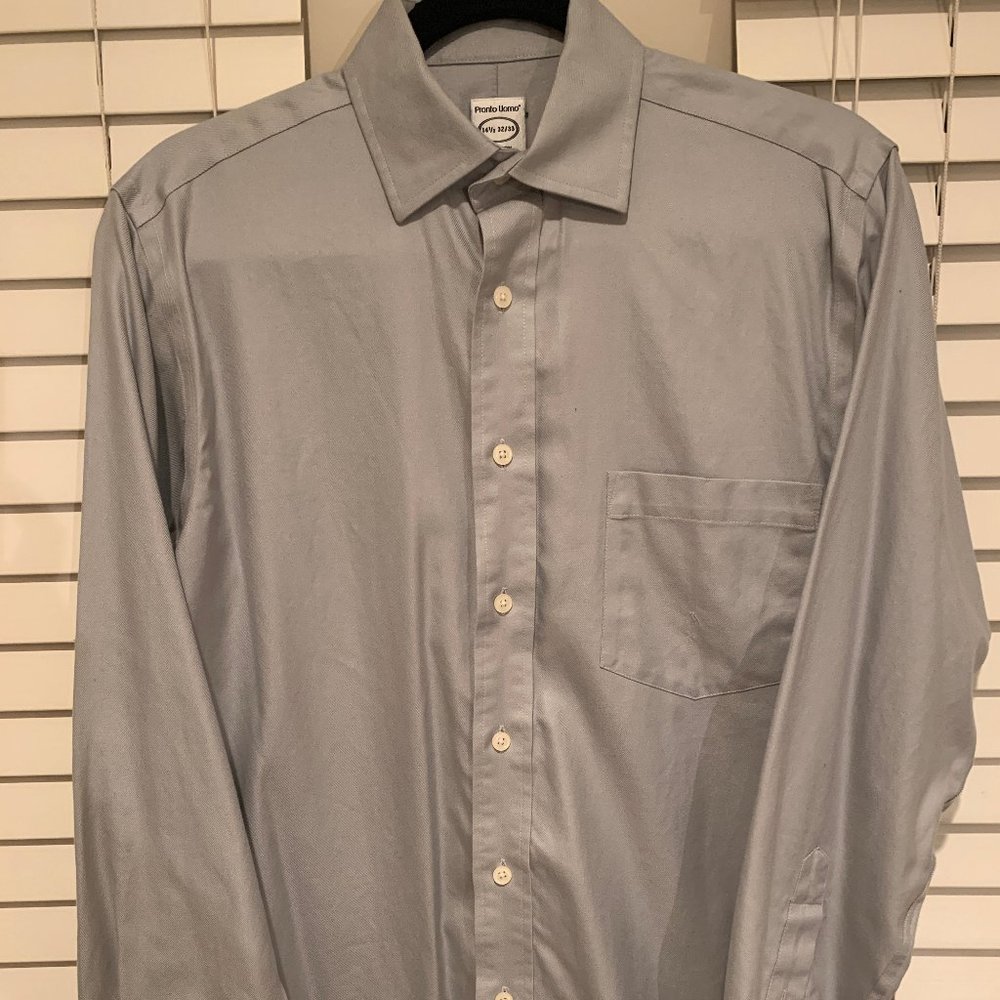 Pronto Uomo Men's Button-Down Dress Shirt!